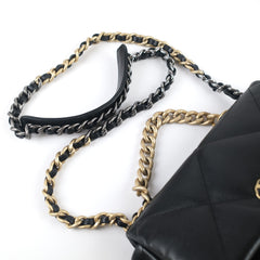 Chanel Small 19 Bag Black Lambskin 30 Series