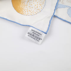 Hermes Carre Silk Scarf 90 x 90 Cosmographia Universalis