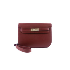 Hermes Kelly Depeches 25 Rouge H Epsom Y Stamp