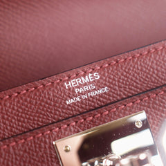 Hermes Kelly Depeches 25 Rouge H Epsom Y Stamp
