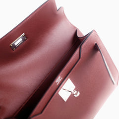 Hermes Kelly Depeches 25 Rouge H Epsom Y Stamp