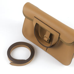 Hermes Halzan 25 Caramel Evercolor Z Stamp