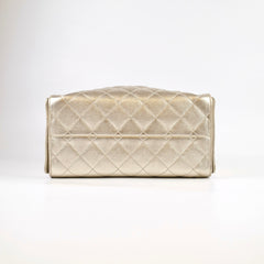 Chanel Small 25 Caviar Gold