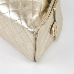 Chanel Small 25 Caviar Gold