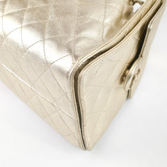 Chanel Small 25 Caviar Gold