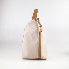Hermes 24/24 35 Toile and Swift Ecru/ Sesame Z Stamp