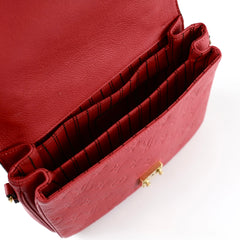 Louis Vuitton Pochette Metis Red Empreinte