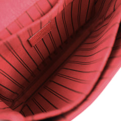 Louis Vuitton Pochette Metis Red Empreinte