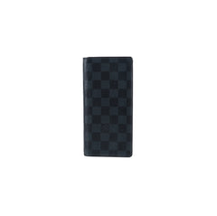 Louis Vuitton Brazza Wallet Damier Graphite Blue
