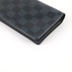 Louis Vuitton Brazza Wallet Damier Graphite Blue