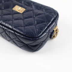 Chanel Reissue 2.55 Camera Navy Crossbody