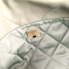 Chanel Small 22 Bag Light Mint Green GHW Microchipped