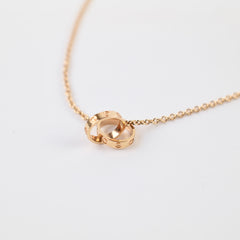Cartier Baby Love Necklace Pink Gold