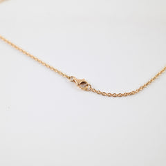 Cartier Baby Love Necklace Pink Gold