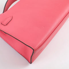 Hermès Kelly Pochette (Colour Repaired) Rose Azalee Swift - 2017