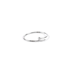 Cartier White Gold Juste Un Clou SM Size 17