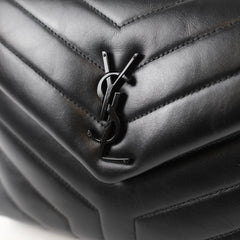 Saint Laurent Small Lou Lou Black Lambskin