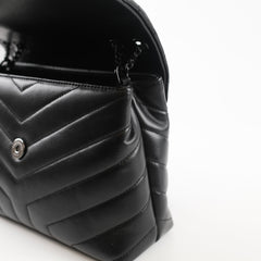 Saint Laurent Small Lou Lou Black Lambskin
