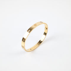 Cartier Love Bracelet 6 Diamonds Size 17 Yellow Gold (2018)