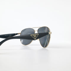 Prada Sunglasses Black/Gold SPR 53Q