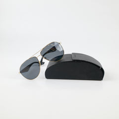 Prada Sunglasses Black/Gold SPR 53Q