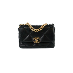Chanel Small 19 Black Lambskin 30 Series