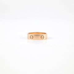 Cartier Love Ring Rose Gold Size 63