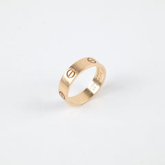 Cartier Love Ring Rose Gold Size 63