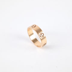 Cartier Love Ring Rose Gold Size 63