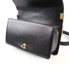 Chanel Old Medium Lambskin Boy Bag Black