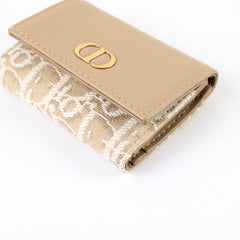 Dior 30 Montaigne Veronia Wallet Tan