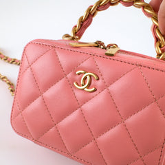 Chanel Pick Me Up Vanity Lambskin Pink