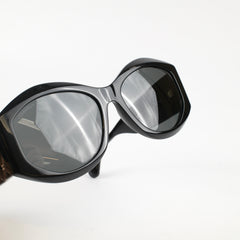Chanel Oversized Quilt Black Sunglasses