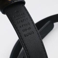 Gucci GG Interlocking Belt Black Size Size 100