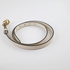 Gucci GG Marmont Thin Belt White Size 100