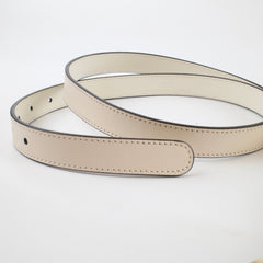 Gucci GG Marmont Thin Belt White Size 100