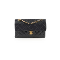 Chanel Classic Flap 24k Small Caviar Black