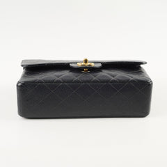 Chanel Classic Flap 24k Small Caviar Black