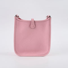 Hermes Mini Evelyne Clemence Rose Sakura - Stamp X