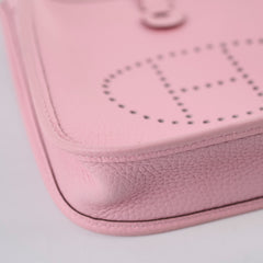 Hermes Mini Evelyne Clemence Rose Sakura - Stamp X