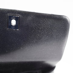 Chanel Coco Handle Caviar Small So Black