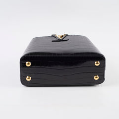 Louis Vuitton Mini Capucines BB Alligator Black