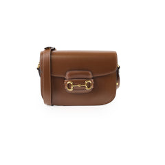 Gucci Horsebit Medium Leather Brown