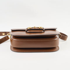 Gucci Horsebit Medium Leather Brown