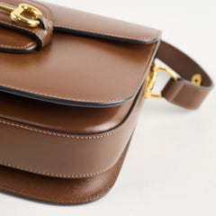 Gucci Horsebit Medium Leather Brown