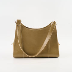 Loewe Vintage Hobo Shoulder Bag Taupe
