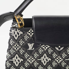 Louis Vuitton Monogram Capucines MM Black Limited Edition Since 1854