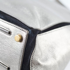Saint Laurent Large Muse Silver Top Handle