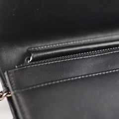Chanel Wallet On Chain WOC Black Caviar - Series 22