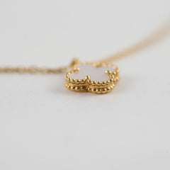 Van Cleef and Arpels Sweet Mother of Pearl MOP Necklace